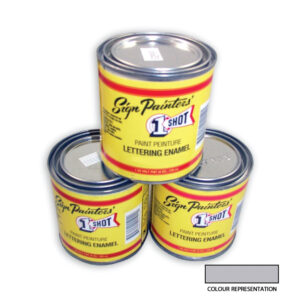 ONE SHOT PAINT METALLIC SILVER 193-L