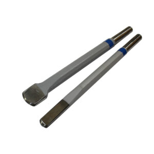 Heavy Duty Bullnose Chisel Pneumatic 50x12.7mm Shank (Tungsten Tipped)