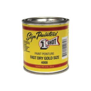 One Shot Fast Dry Gold Size