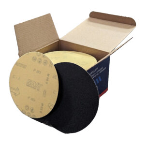 SAIT "Hook & Loop" Paper Disc Velour 125mm