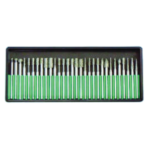 3mm SHANK DIAMOND BURRS SET OF 30
