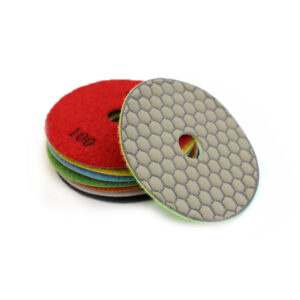 100mm Neo Dry Polishing Discs "Hook & Loop" Backed